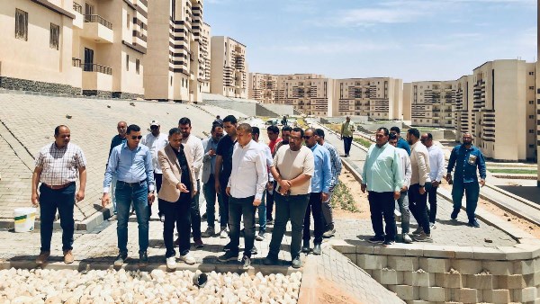 متابع  تنفيذ وحدات المبادرة الرئاسية «سكن لكل المصريين» 