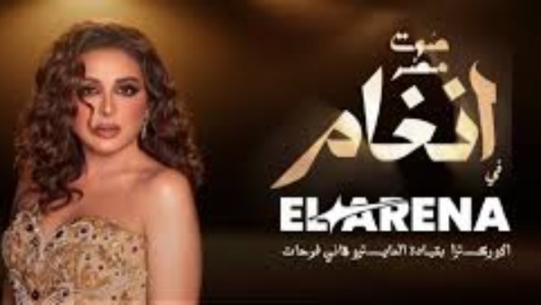 حفل أنغام في مسرح أرينا