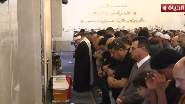 صلاة الجنازة علي هاني شاكر