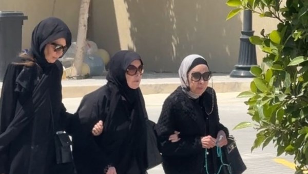 ميرفت أمين في جنازة هاني شاكر 