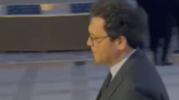 أحمد فؤاد هنو في عزاء هاني شاكر 