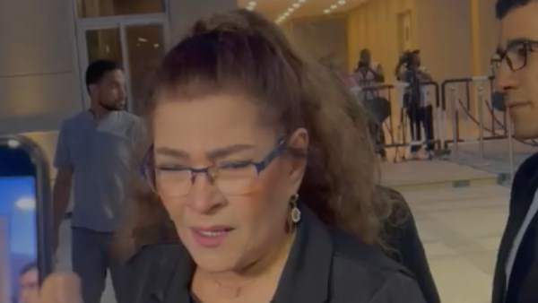 فاطمة ناعوت في عزاء هاني شاكر 