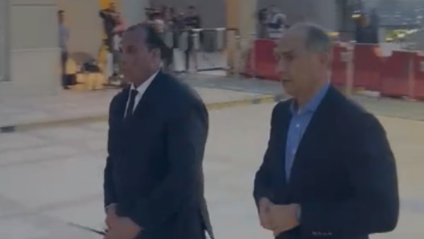 جمال مبارك في عزاء هاني شاكر 