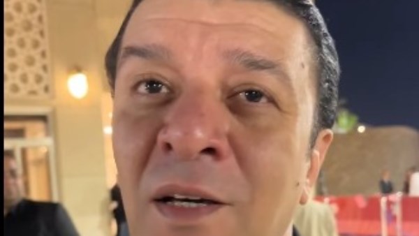 مصطفى كامل في عزاء هاني شاكر