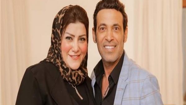 سعد الصغير وزوجته 