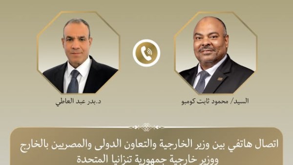 وزير الخارجية المصري ونظيره التنزاني يبحثان تعزيز العلاقات الثنائية والقضايا الإقليمية والأفريقية