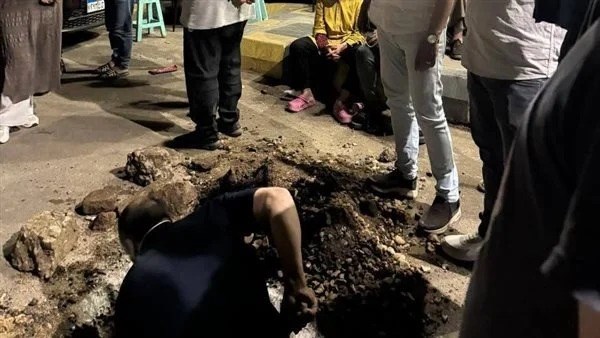 هبوط أرضي في سيدي شبل بالمنوفية وتحرك عاجل من الأجهزة التنفيذية