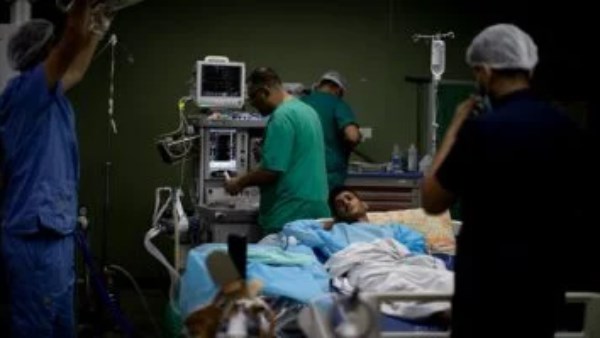 مصابين غزة