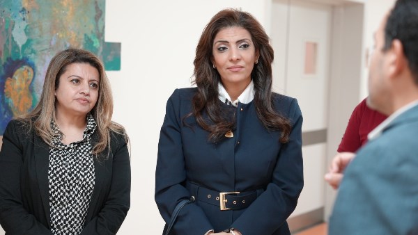 النائبة رانيا الشيمي في مستشفى الناس