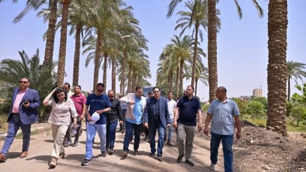  جولة تفقدية بمحطة التجارب