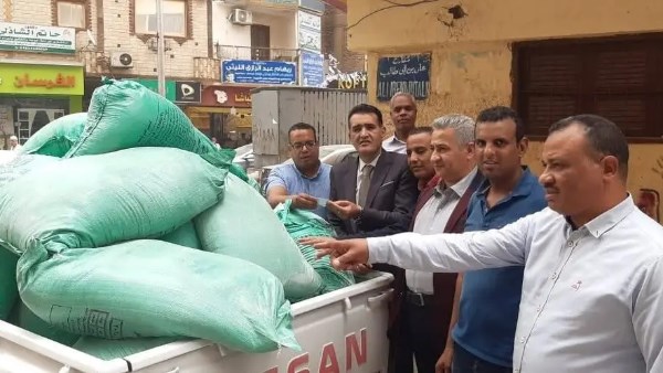 ضبط دقيق مدعم قبل بيعه بالسوق السوداء بالاقصر