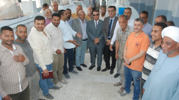 افتتاح مطحن سلندرات اسنا بالاقصر