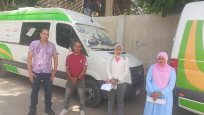 اطلاق قافلة طبية مجانية بالاقصر 