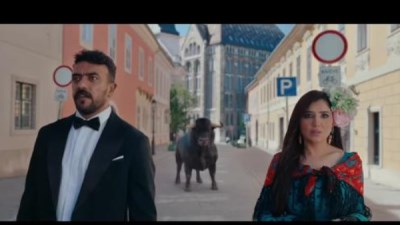 الفنان أحمد العوضي والفنانة مي عمر.