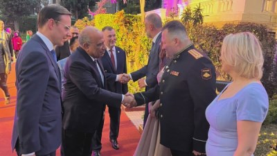 وزير الكهرباء يشارك سفارة روسيا الاتحادية بالقاهرة الاحتفال باليوم الوطنى الروسي