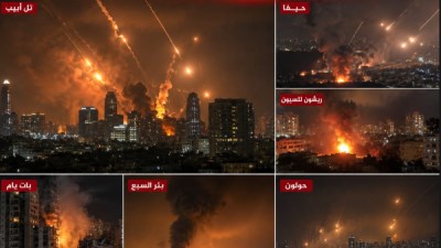 يوم صعب في إسرائيل.. تفاصيل الهجوم الإيراني على إسرائيل واستهداف حيفا وتل أبيب وعدة مدن