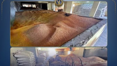 ضبط مصنع أعلاف غير مرخص بالمنوفية التحفظ على 4200 طن مواد ومنتجات مجهولة المصدر