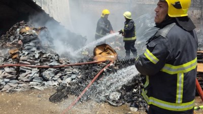 حريق بمزرعة دواجن في الفيوم يصيب شخصًا