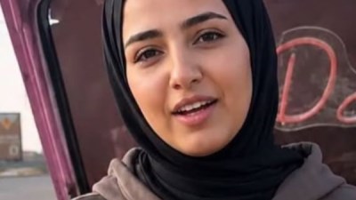 الصورة الأولي لفتاة عربة الشاي والقهوة ضحية حادث الدهس في حدائق الأهرام 