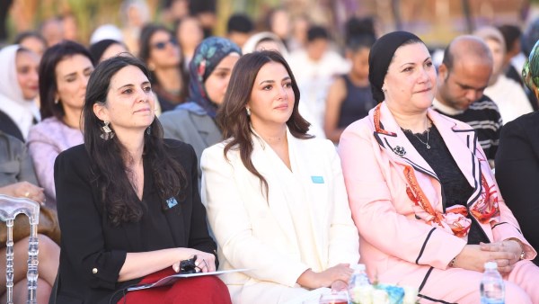 الفنانة دنيا سمير غانم سفيرة النوايا الحسنة ليونيسف في مصر