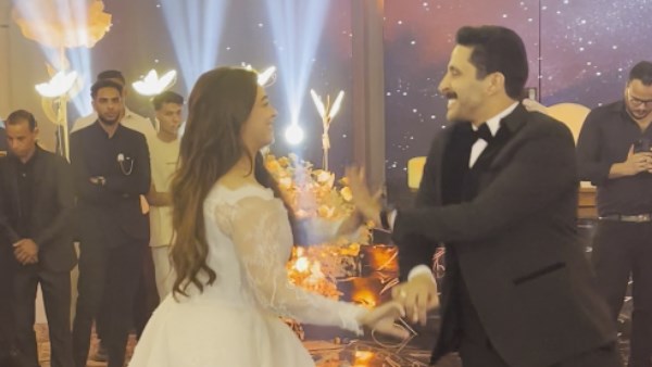 حفل زفاف مصطفى منصور وهايدي رفعت