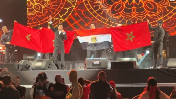 سعد الصغير يحتفل بنجاح حفله في موازين