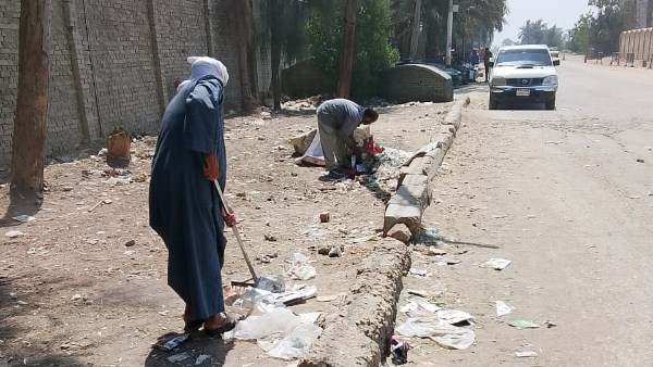 الفيوم تواصل حملات النظافة والتشجير