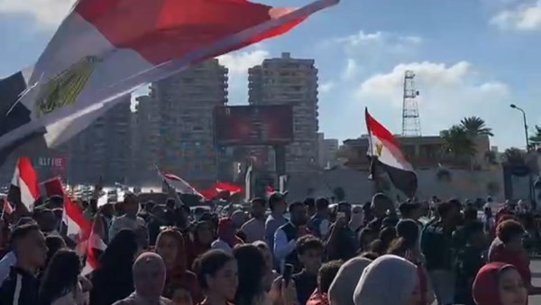 الفيوم تحتفل بتأهل مصر إلى دور الـ32 بالمونديال