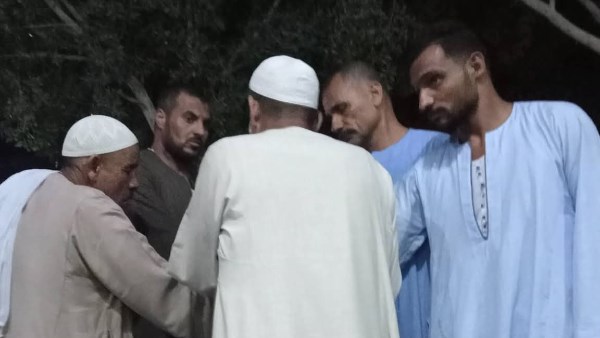 جلسة صلح عرفية بمطاى