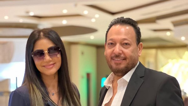  الفنانة إيناس عز الدين و المطرب أحمد العيسوي