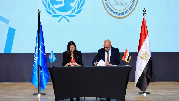 وزير التعليم وممثلة «يونيسيف مصر» يوقعان بيانًا مشتركًا لتعزيز جودة التعليم الفني وتنمية مهارات الشباب