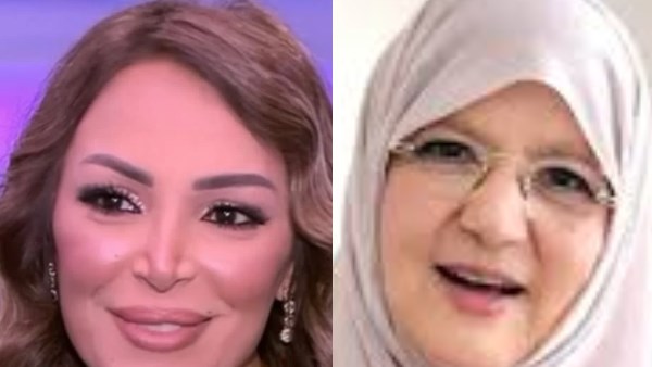 شمس البارودي وسهام جلال 