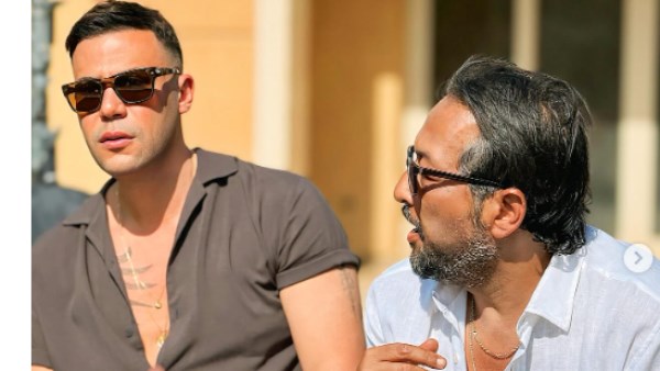 محمد إمام وحسين المنباوي من كواليس "صقر وكناريا" 