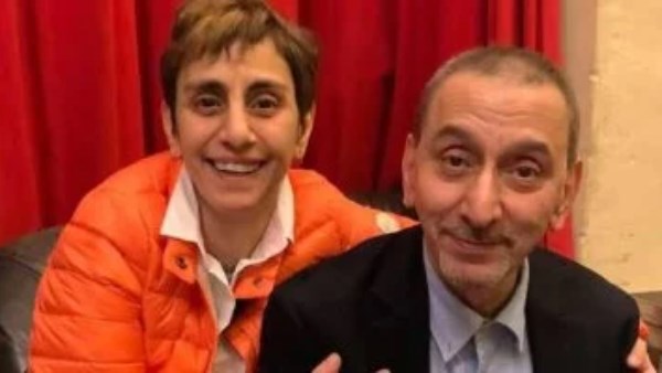 ريما الرحباني مع شقيقها الراحل زياد الرحباني