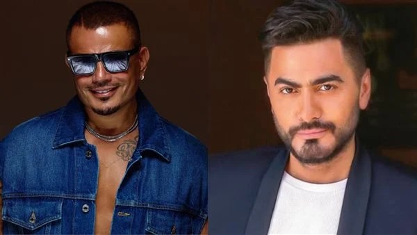 تامر حسني وعمرو دياب