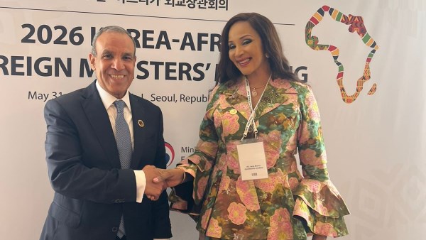 وزير الخارجية يبحث مع نظيرته النيجيرية تعزيز التعاون الاقتصادي ومكافحة الإرهاب
