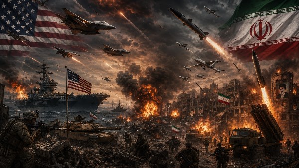 تصعيد خطير بين واشنطن وطهران خلال 48 ساعة.. ضربات متبادلة واستهداف قواعد عسكرية