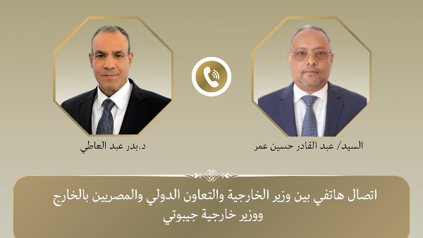 وزير الخارجية المصري ونظيره الجيبوتي يبحثان تعزيز العلاقات وتطورات القرن الأفريقي 