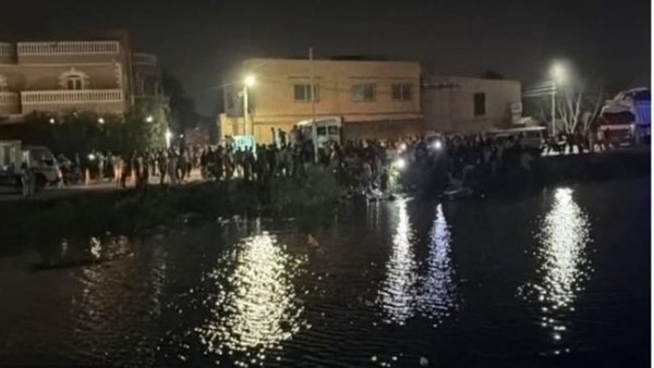 النيابة العامة بالجيزة تباشر تحقيقات حادث انقلاب سيارة بترعة المريوطية وانتشال 6 جثث بالبدرشين