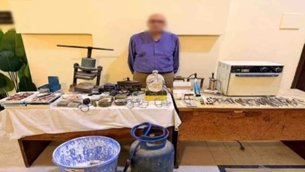 القبض على شخص انتحل صفة طبيب أسنان وأدار عيادة بدون ترخيص في الموسكي 