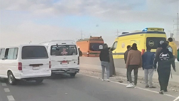 مصرع سيدة وإصابة 9 أخريات في حادث انقلاب ميكروباص على الطريق الإقليمي بالمنوفية