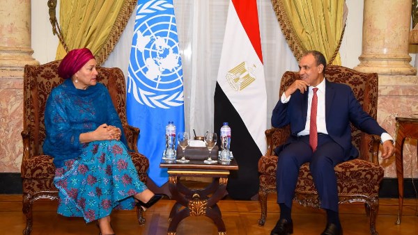 وزير الخارجية المصري يبحث مع نائبة سكرتير عام الأمم المتحدة تعزيز التعاون وقضايا المنطقة 