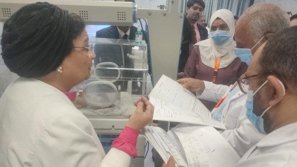 جانب من الزيارة 