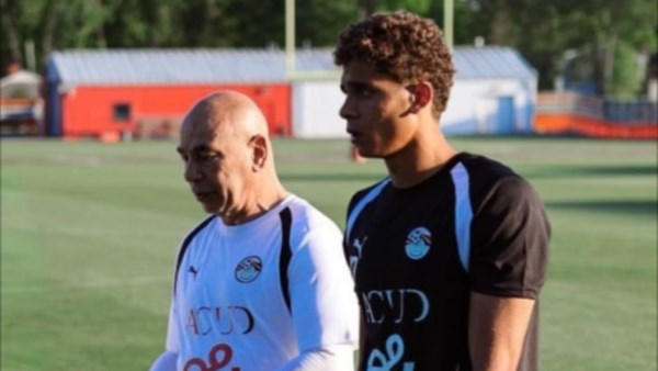 حسام حسن وحمزة عبدالكريم 
