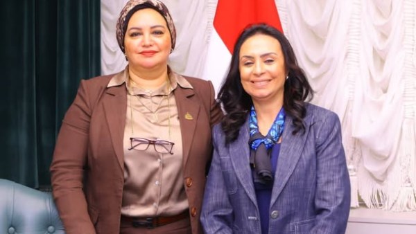 وزيرة التضامن الاجتماعى 