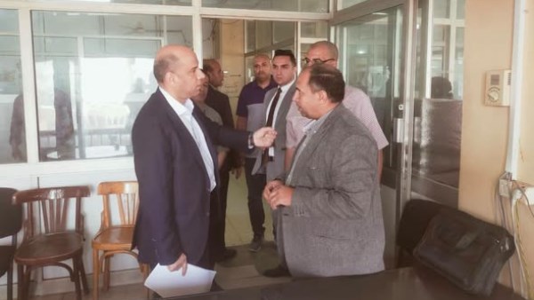 جانب من الزيارة  