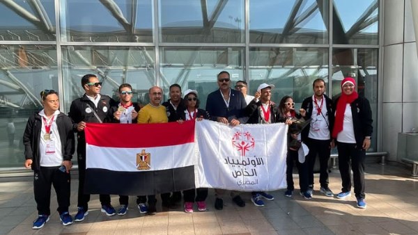  أبطال بعثة الأولمبياد الخاص المصري
