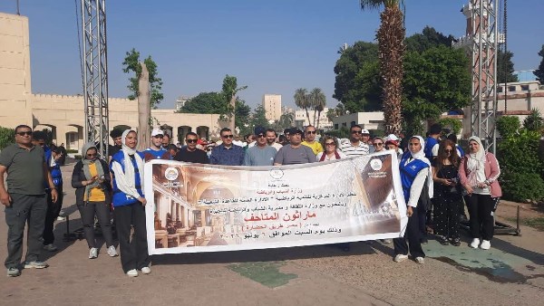 hنطلاق ماراثون المتاحف بالجيزة لتعزيز الوعي الرياضى والثقافي لدى الشباب