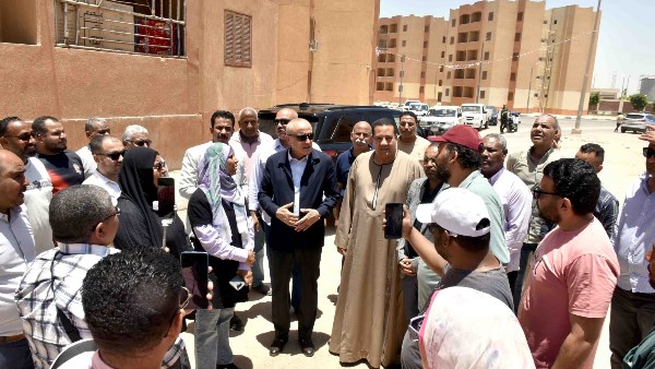 جولة ميدانية لمحافظ الأقصر