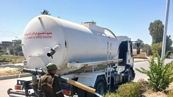 حملات نظافة مكبرة بمدينة الطود بالأقصر